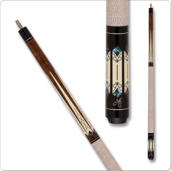 Meucci - JS - Brown w/ Cream Points & Paua Shell